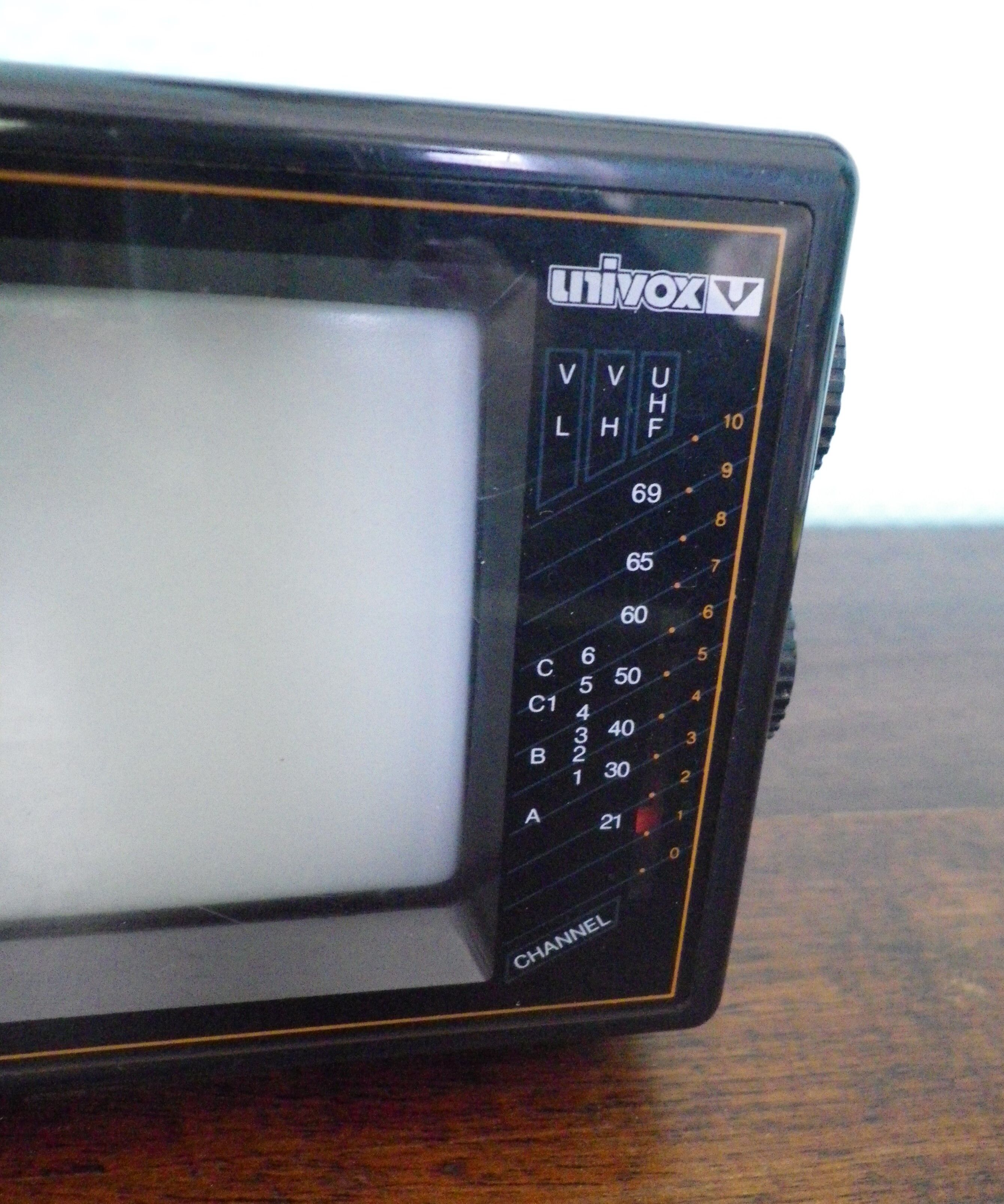 Mini TV TV-827 UNIVOX decoration - 70s/80s