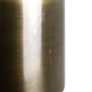 Maison Charles, "Agave" lamp in gilded bronze and patinated brass. 1970s