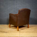 Antique club armchair