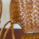 Paire de fauteuils vintage