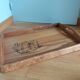 Plateau en bois style scandinave