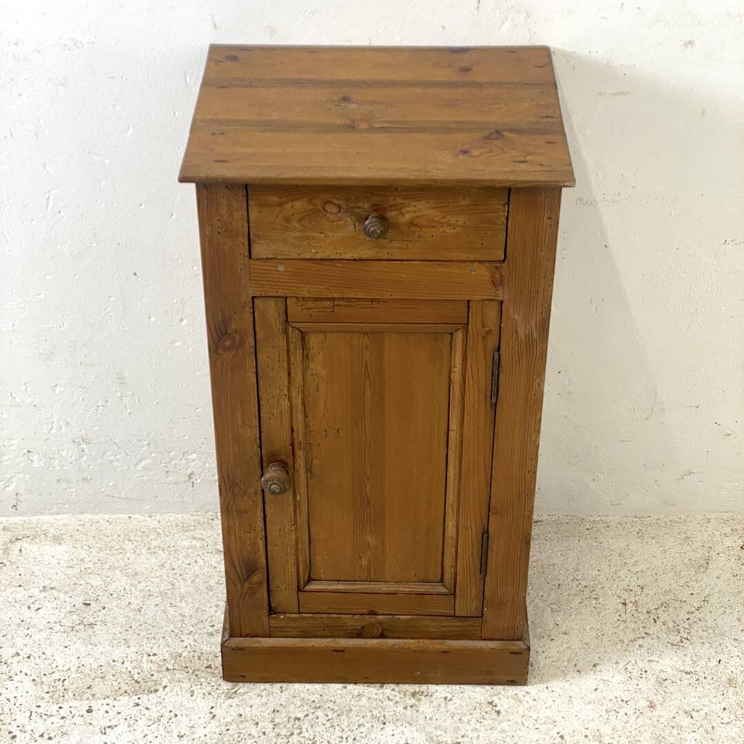 Minimalist vintage 50's bedside or side table