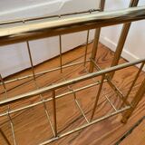 Gold-plated brass magazine rack