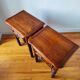 Pair of French solid wood bedside tables