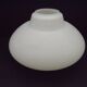 Large French Vintage Retro White Opaque Glass Pendant Ceiling Light Shade