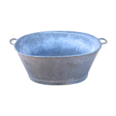 Bassine ancienne en zinc