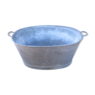 Old zinc basin