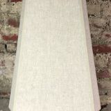 Terracotta lamp decorated with fruit crown