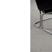 Mid-Century Rare Black Leather Scandinavian Armchair by Ire Möbel, 1970s, Set of 2