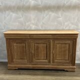 Louis Philippe buffet in solid stripped cherry wood