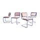 Set of 4 Cesca chairs by Breuer