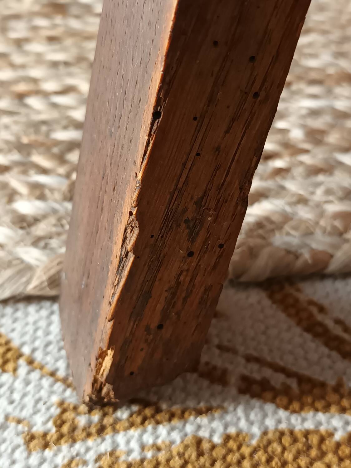 Pair of old oak country benches