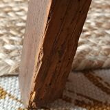 Pair of old oak country benches