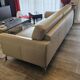 3-seater sofa by Roche Bobois in grey leather.