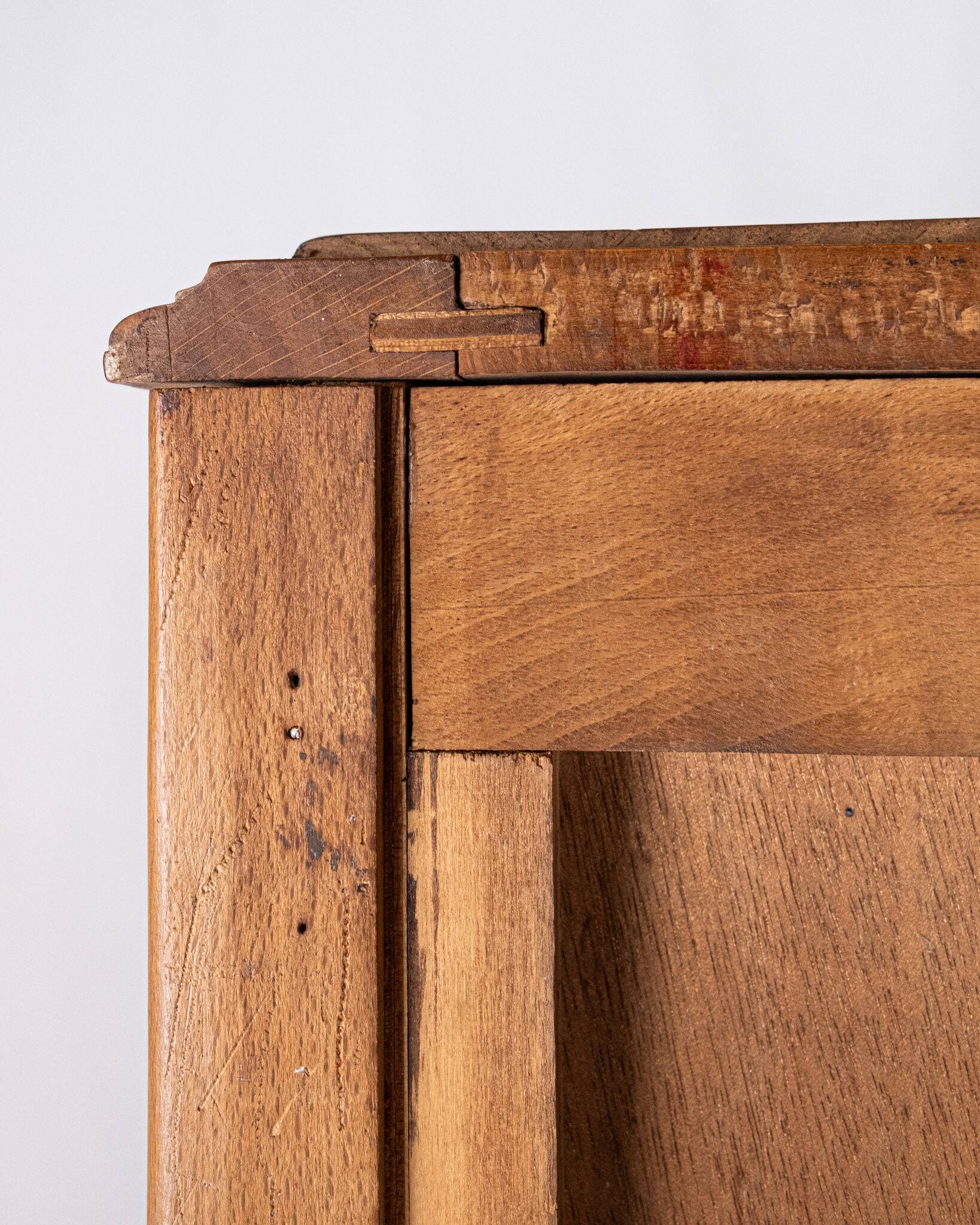 Art Deco wardrobe or cabinet with mirrors, France, 1920-1930s