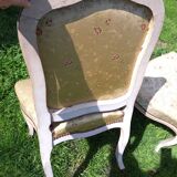 Pair of chairs, Louis XV period.