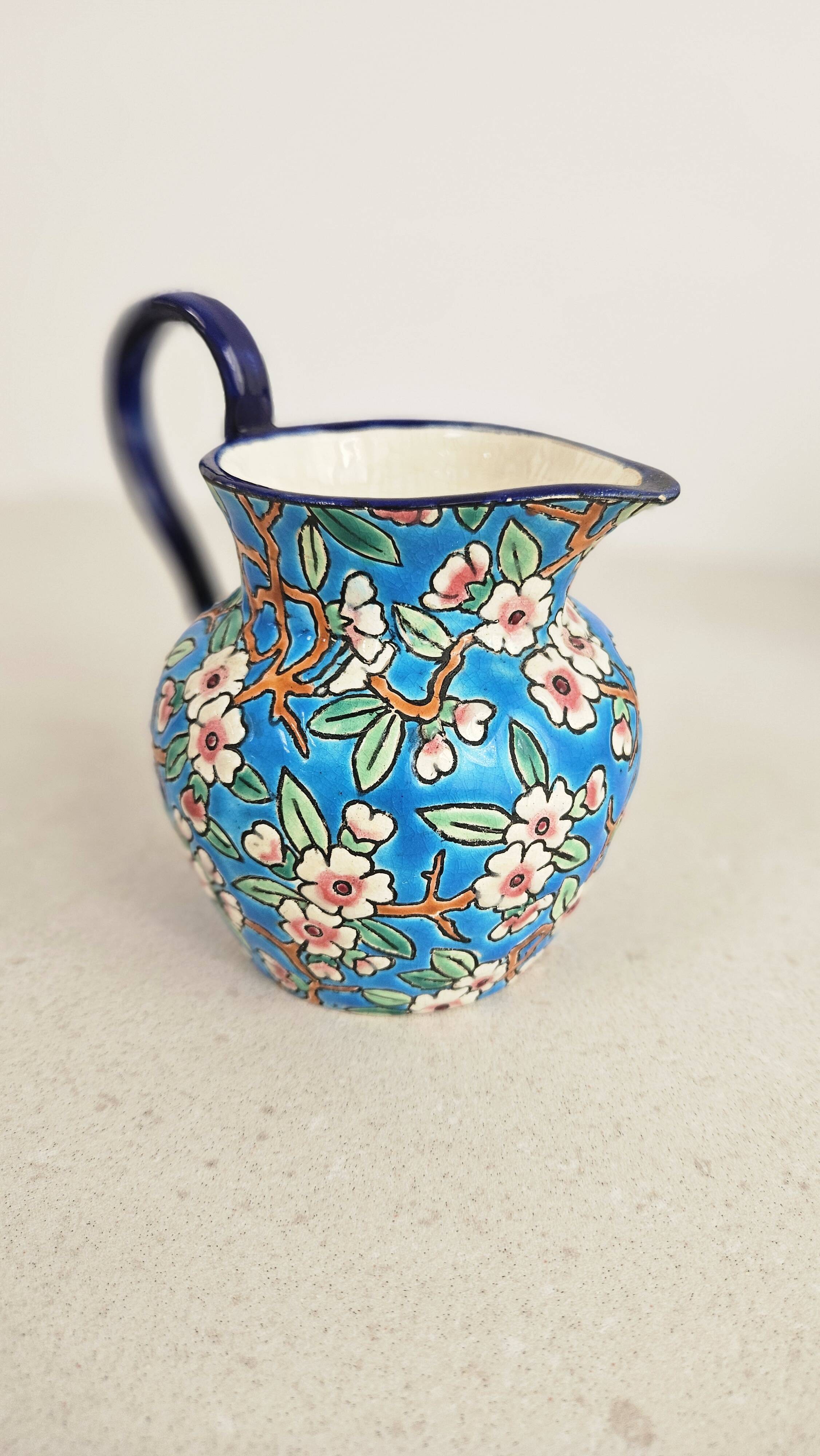 Complete tea/coffee service in Longwy enamel.