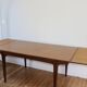 Vintage Scandinavian teak dining table, 1960s