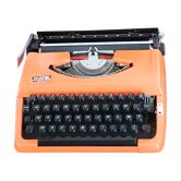 Functional Brother typewriter orange