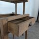 Table de métier bureau escamotable