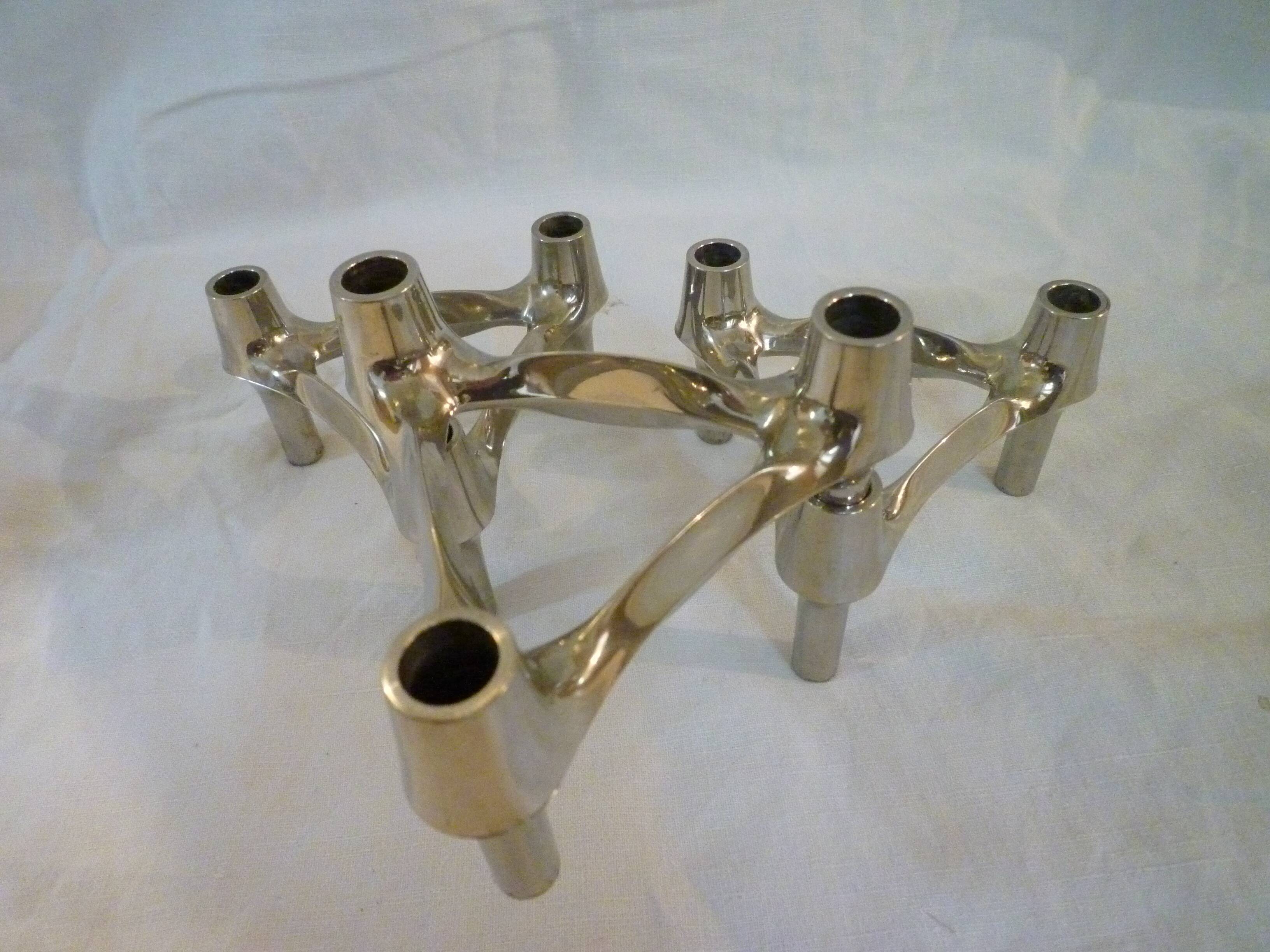 Bmf Nagel design removable bougeoirs