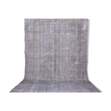Grey Oushak  Floral Rug sku1918