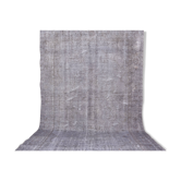 Grey Oushak  Floral Rug sku1918