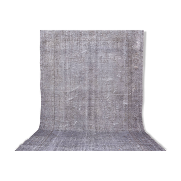 Grey Oushak  Floral Rug sku1918