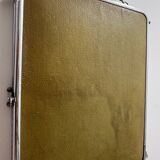 Bevelled triptych barber mirror from the 1950s.