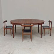 Table de repas et 4 chaises par Hans Olsen pour Frem Rojle  Danemark