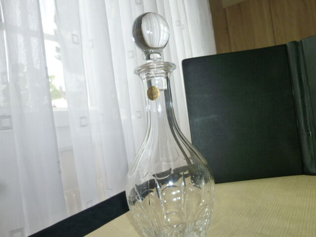 Arques crystal wine decanter