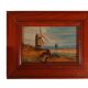 Oil on panel - Mahogany - Seascapes No. 2