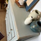 Vintage art deco wood chest of drawers