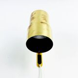 Pair of Scandinavian Polished Brass Wall Lights Model V-324 by Hans-Agne Jakobsson, Sweden, 1960s