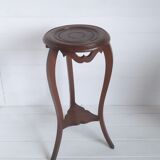 Pedestal table console plant holder