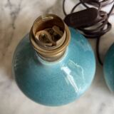 Pair of vintage ceramic lamps