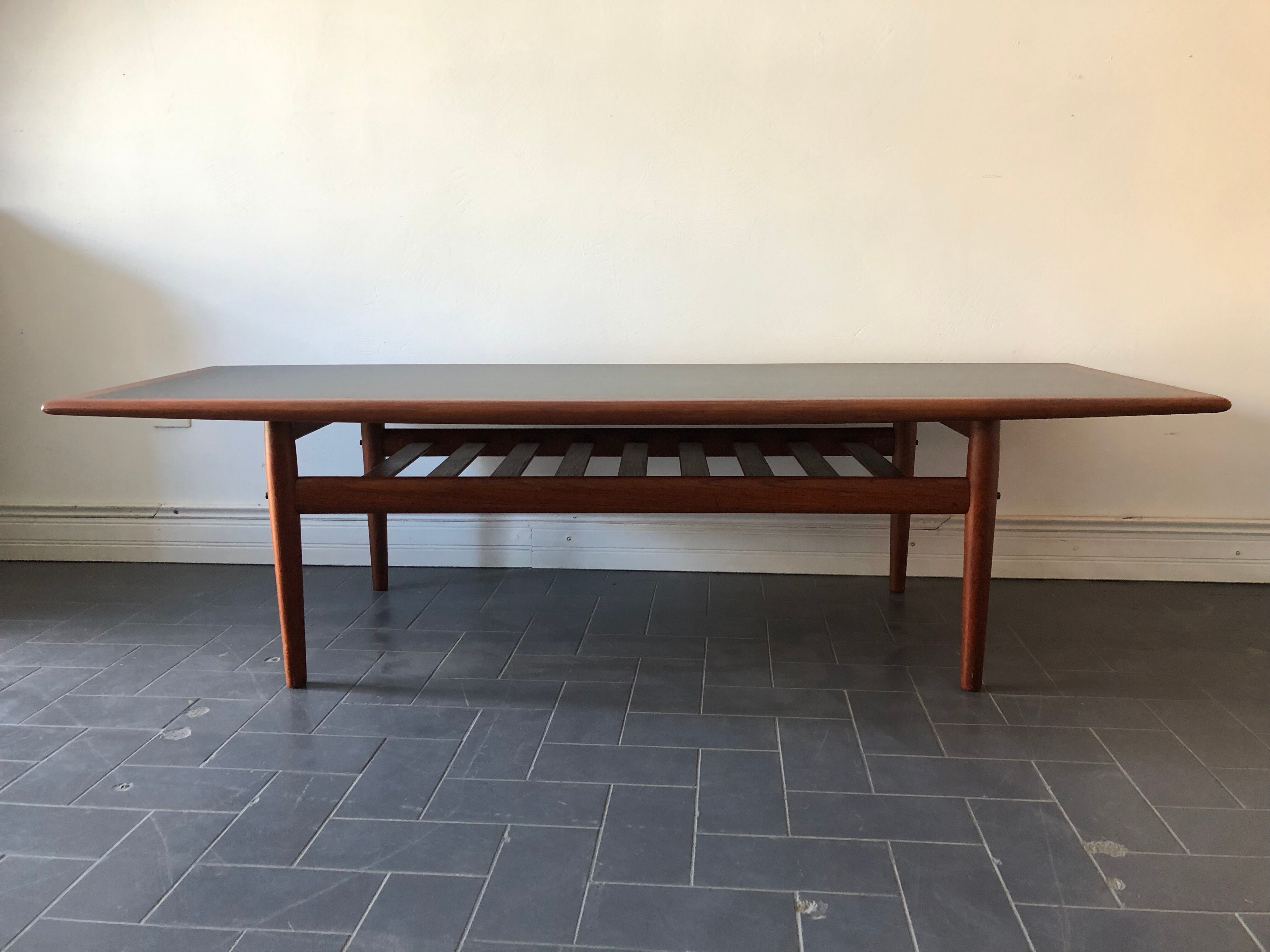 Scandinavian teak coffee table