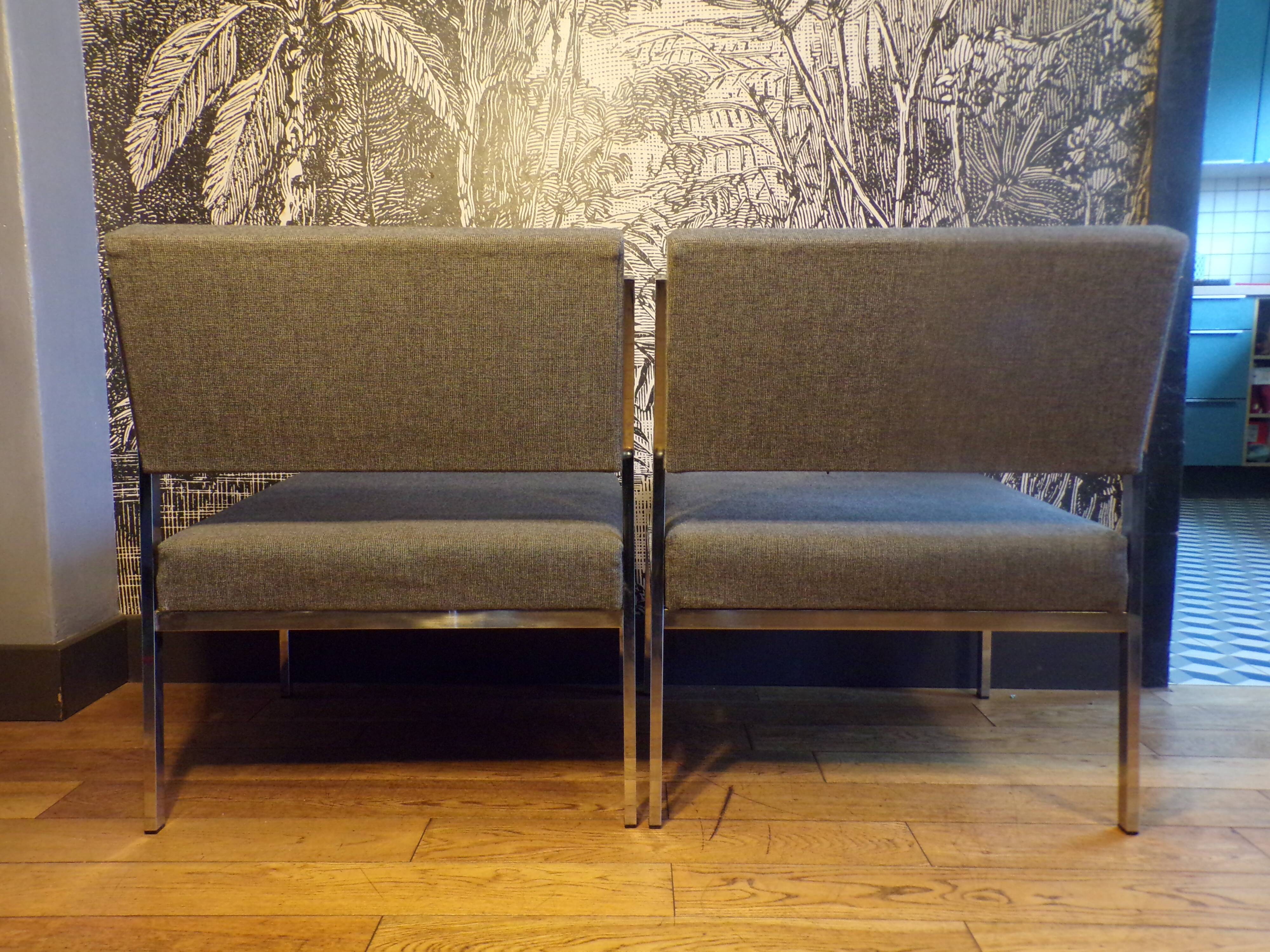 Pair of low chairs 1970