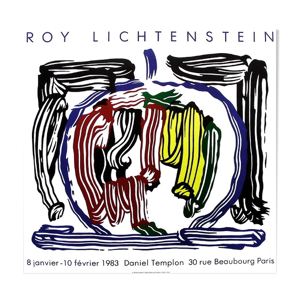 Affiche roy Lichtenstein