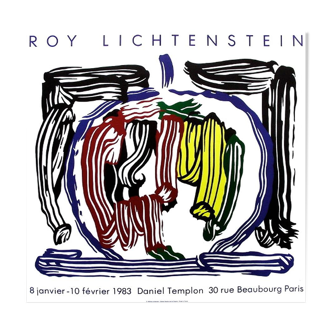 Affiche Roy Lichtenstein  1983