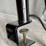 Flexible design lamp 1980 chrome and rubber