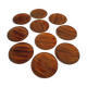 Set 10 assiettes art déco africain 1930 Sarreguemines domino