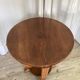 Art Deco round side table from the 1950s