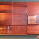 Vintage Scandinavian teak wall unit