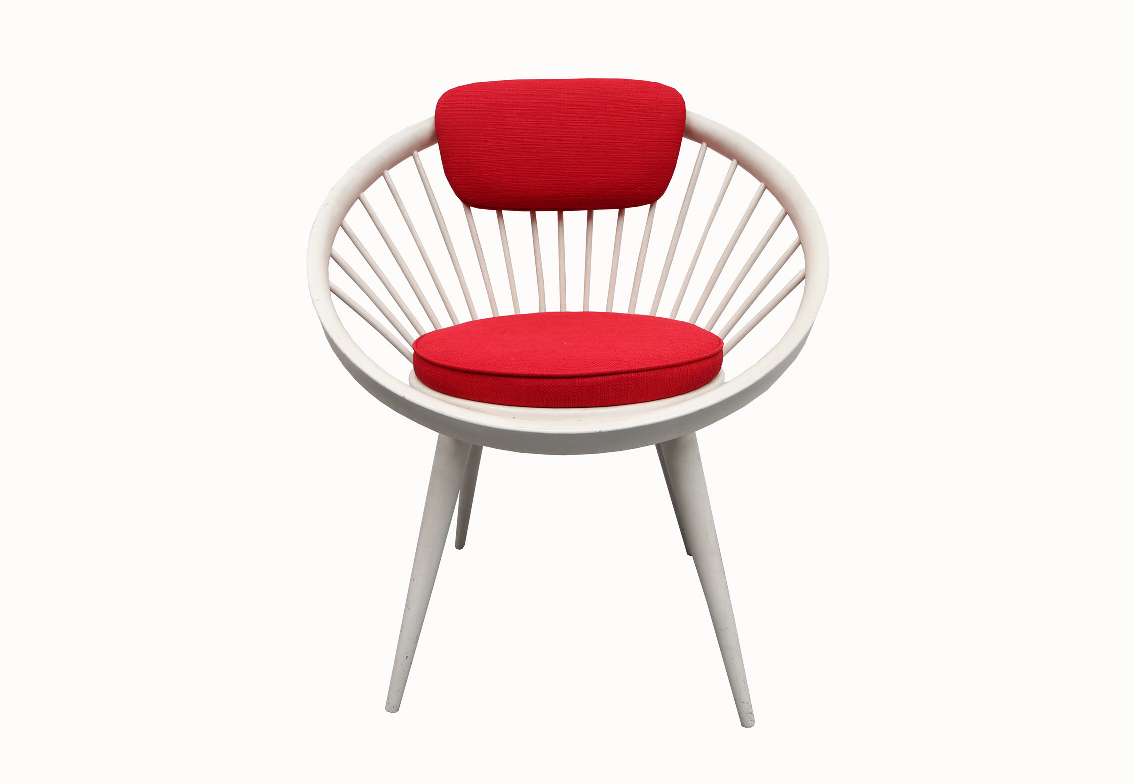 Fauteuil cercle par Yngve Ekström