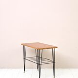 Scandinavian coffee table in teak and metal