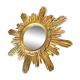 Miroir soleil bois doré,1960