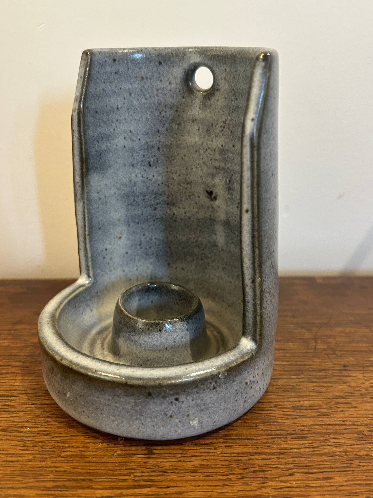 ceramic candlestick 1970