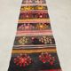 Old Turkish narrow kilim runner 263x62 cm shabby chic, vintage kelim 2494