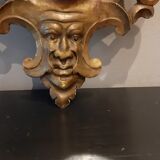 Miroir bois doré 60 x 30 cm